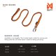 thumbnail image 2 of Ropa elástica para perros Bungee Leash Nonstop para correr o andar en bicicleta, color negro, 2 of 7