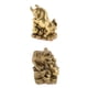 thumbnail image 5 of 2 Uds Estatuilla De Animal Chino De Latón Puro Ornamento De Estatua Tigre + Buey, 5 of 6