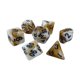 thumbnail image 4 of 7 Uds Dados Poliédricos Coleccionables Juego De Mesa Duradero Para Juego De Mesa RPG Estilo B, 4 of 5