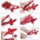 thumbnail image 2 of Deshuesador de Cerezas Brighoot Acero Inoxidable Rojo, 2 of 7