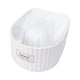 thumbnail image 4 of Cuenco portátil para de uñas, cuenco de de polvo en apariencia de concha para manicura, limpieza de uñas, SPA, atención de uñas, mujeres y , Blanco, 4 of 5