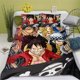 thumbnail image 1 of Monkey D Luffy Quilt Cover Cartoon Duvet Cute Printing Home Breathable Children Bedding Custom Made Various Sizes Set, 1 of 4