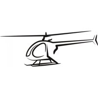 Rienda Libre Graphics - Decomural Helicopter Aircraft Ws-17864