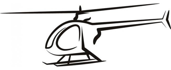 Rienda Libre Graphics - Decomural Helicopter Aircraft Ws-17864