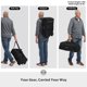 thumbnail image 5 of Bolsa de viaje STOVER 45L con ruedas - Negra, 5 of 8