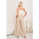 thumbnail image 3 of Pantalon Palazzo Mujer Verano Casual Pretina Alta Linea 3009, 3 of 4