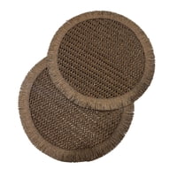 Oem - Set 2 Individual De Mesa Pack 2 Individual Tejido Colores C