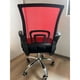 thumbnail image 5 of Silla de oficina ergonómica altura ajustable gira 360° Roja, 5 of 11