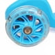 thumbnail image 5 of Scooter Monopatin 3 Ruedas Luces Barra Ajustable 70cm Azul Bex, 5 of 7