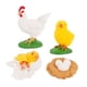 thumbnail image 1 of Juego De Figuras De Animales De Simulación De Juguete Para Ni?os, Proceso De Crecimiento, Juego De Gallo, 1 of 5