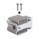 thumbnail image 1 of Bloque de disipación de calor para extrusor de impresora 3D, reemplazo directo, alto rendimiento, refrigeración por disipador de calor para Ender-3 V3, 1 of 5
