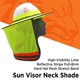 thumbnail image 2 of Parasol WOLF reflectante de alta visibilidad, color lima, 2 of 8