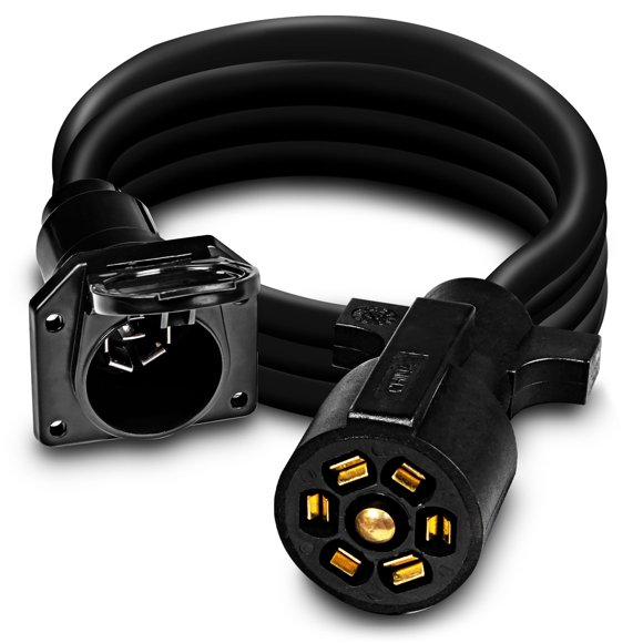 Cable de extensión para remolque de 7 clavijas, 3.6 m, True Mods
