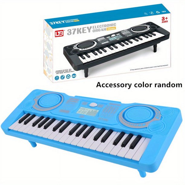Children's Beginner's 37 Key Electronic Piano Simulation Music Piano Infant Teaching Aids Puzzle Early Education Musical Instruments Toys Gifts