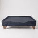 thumbnail image 2 of Cama de Mascotas - Talla S (55x40 cm) / Patas De Madera 11 cm (Negro), 2 of 3
