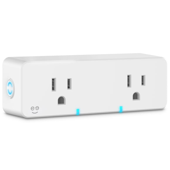 Enchufe Inteligente Geeni Duo 2 Tomacorrientes 2.4 GHz Wi‑Fi Blanco
