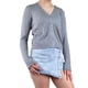 thumbnail image 2 of Sweater Mujer Cardigan Botones Otoño Cuello V Diseño 6009, 2 of 4