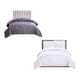 thumbnail image 2 of Plumon Edredon Nordico King Cama Premium 100% Algodon Gris, 2 of 2