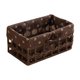 thumbnail image 2 of Caja De Almacenamiento Rectangular Organizador De Artículos Diversos De Escritorio Para Dormitorio Café Mediano, 2 of 3
