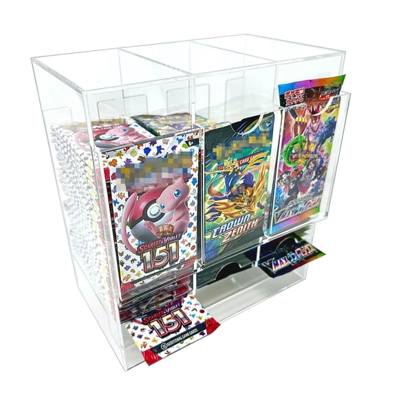 Dispensador de paquetes de refuerzo The Hobby Lair Pokemon TCG de 3 ranuras