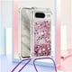 thumbnail image 3 of Funda FOXDOCK para Google Pixel 8 con Cuerda Ajustable, Brillo Líquido, Protección Antigolpes y Lente – Ideal para Regalo, 3 of 6