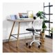 thumbnail image 5 of Silla de Escritorio Altura Regulable Blanco - Gris, 5 of 5