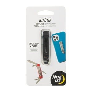 Clip De Bolsillo Nite Ize Hipclip Universal De Acero Inoxidable
