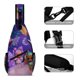 thumbnail image 3 of ¡L.O.L. SORPRESA! Riñonera Bandolera con Estampado Integral para Hombres y Mujeres, Bolso Cruzado Gráfico de Tendencia, Mochila de Hombro Streetwear para Ciclismo y Deportes, Riñonera Versátil Casual, 3 of 6