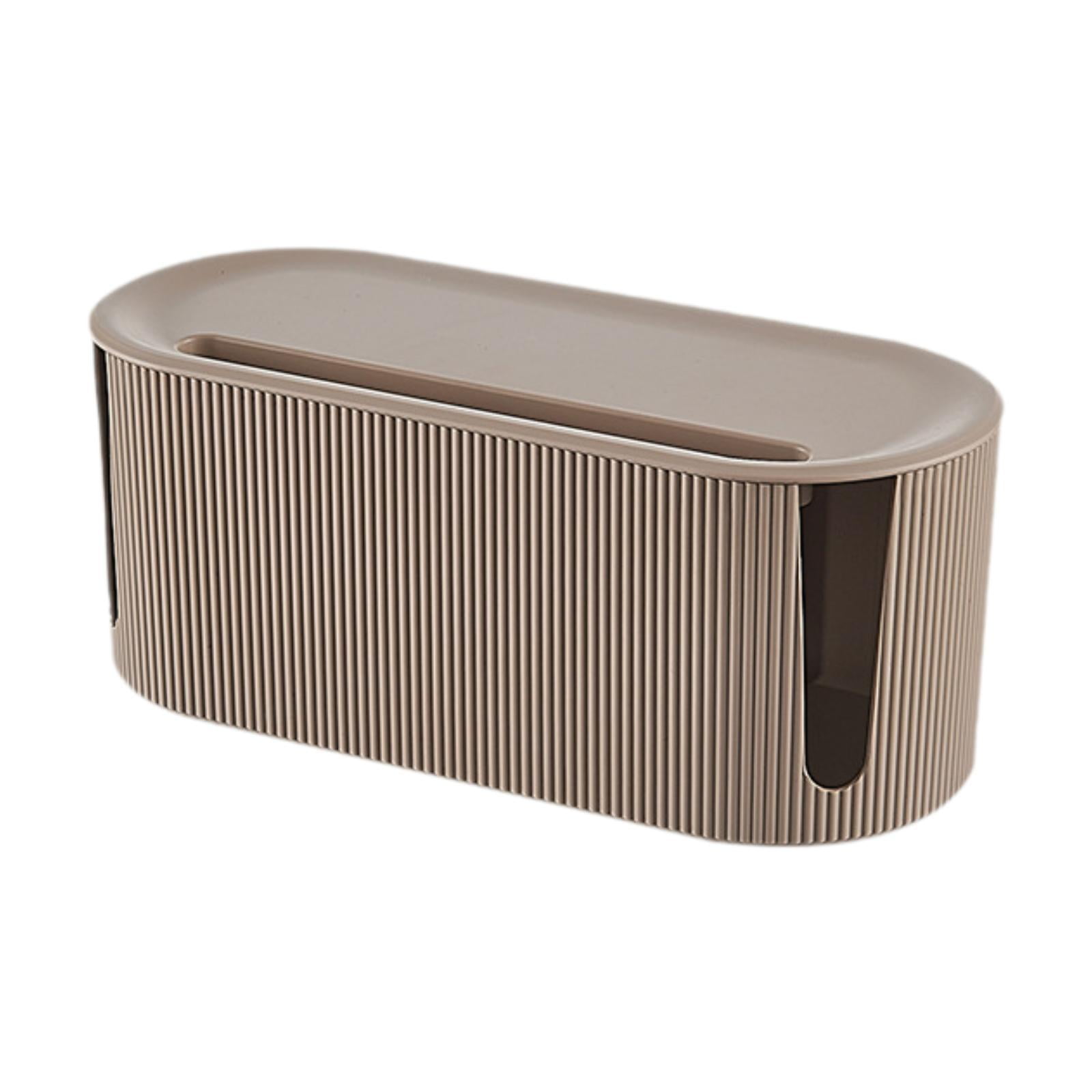 Bothyi - Organizador De Cables Portátil Para Escritorio, Para Ordenador, Tv, Apartamento, Color Caqui