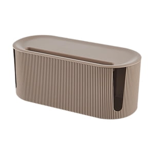 Bothyi - Organizador De Cables Portátil Para Escritorio, Para Ordenador, Tv, Apartamento, Color Caqui