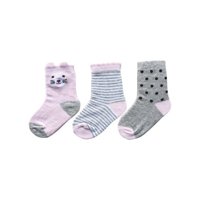 Pumucki - Set 3 Pares De Calcetines Niña Talla 18-24M