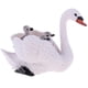thumbnail image 2 of Figura de Cisne Blanco con Bebés - Adorno para el Hogar, 2 of 2