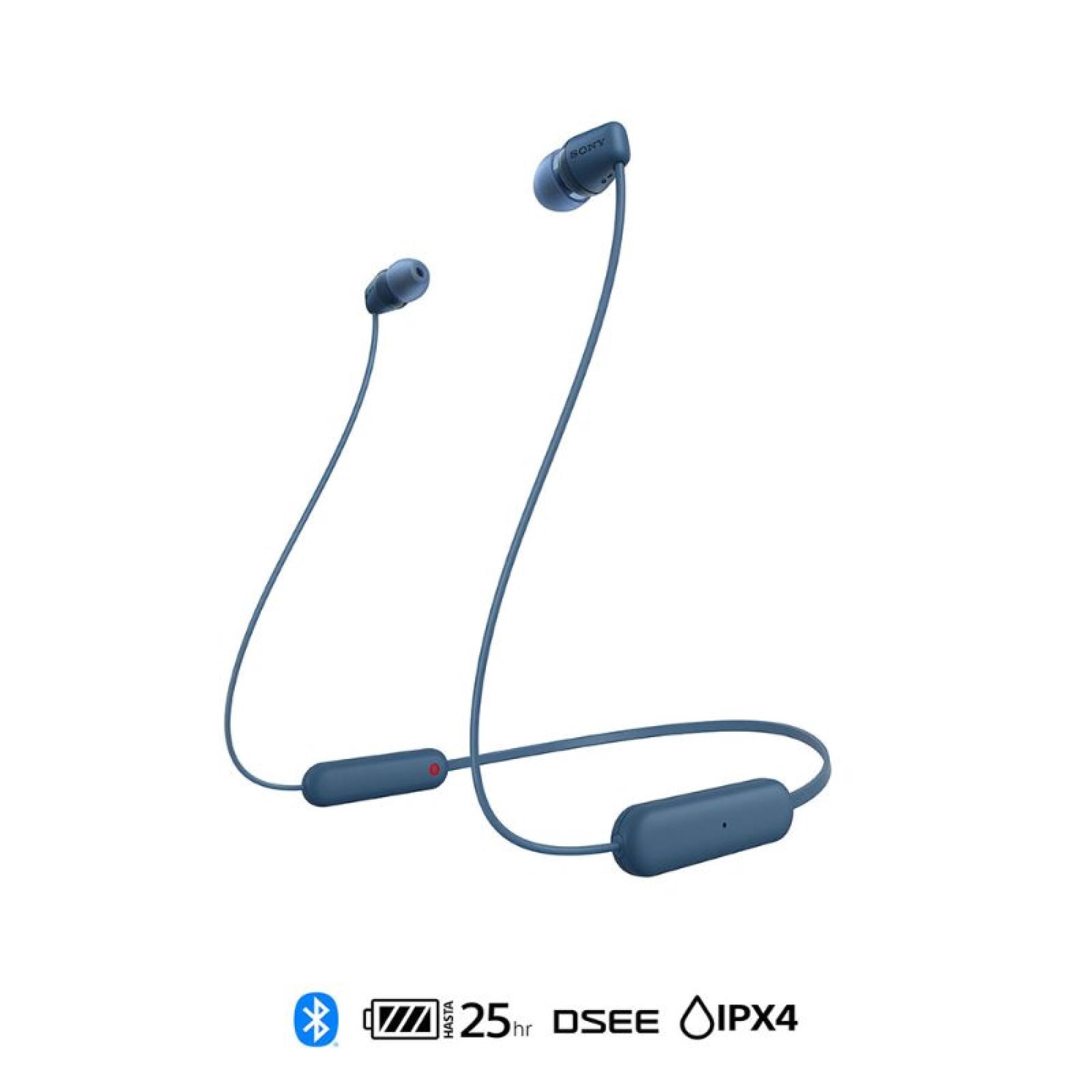 SONY AUDÍFONOS IN EAR BLUETOOTH 5.0 WI-C100/C AZUL