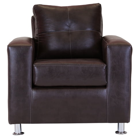 Muebles América - Sofá George 1 Cuerpo Chocolate