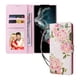 thumbnail image 1 of FOXDOCK Funda Tipo Cartera Floral para Samsung Galaxy S20 Ultra ,Funda con Tapa de Cuero PU, Protección Antigolpes con Ranuras para Tarjetas y Soporte, 1 of 6