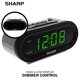 thumbnail image 5 of Reloj despertador Sharp Digital AccuSet Reloj inteligente automático, 5 of 6
