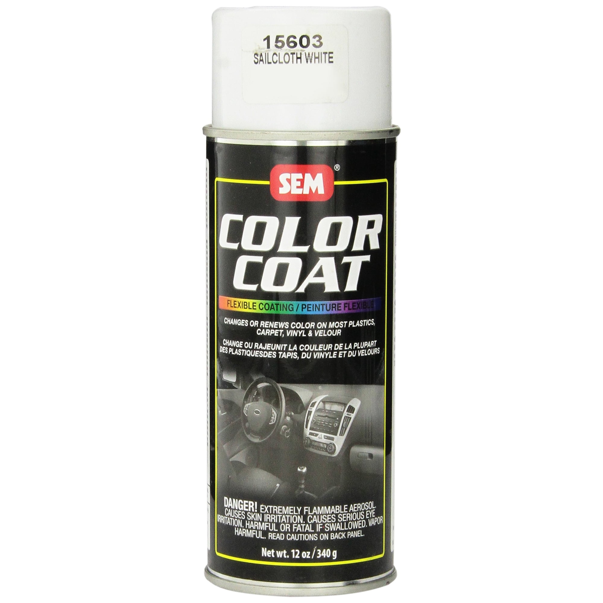 Mantel Para Vela Color Coat Sem 15603, Color Blanco, 355 Ml
