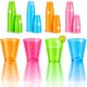 thumbnail image 1 of Vaso de chupito Stumbelina 100 uds Neón 30 ml Multicolor, 1 of 9