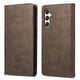 thumbnail image 1 of Funda tipo cartera con bloqueo RFID para Samsung Galaxy M35 Con tapa abatible, portatarjetas, cierre magnético, TPU y soporte Marrón, 1 of 6