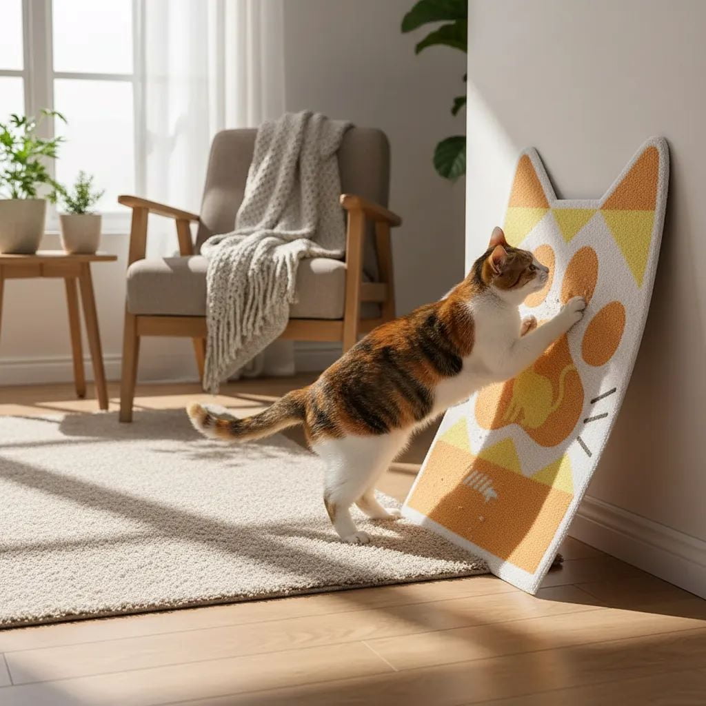 Rascador Adhesivo Para Gatos