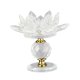 thumbnail image 3 of Candelabro De Candelabro De Candelita De Loto De Vidrio Para Decoración De Fiesta En Casa Transparente, 3 of 5