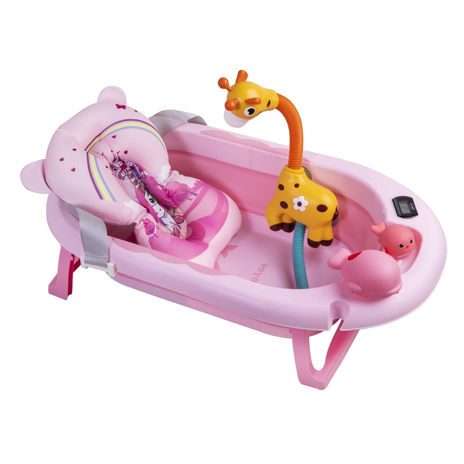 Voyage - Bañera Aquatic Giraffe Pink