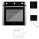 thumbnail image 5 of Kit Horno 60 litros con spiedo + Encimera a gas 4 quemadores + Campana retráctil 60 cm gris, 5 of 7