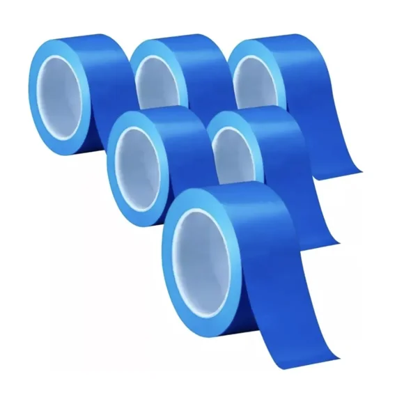 Pack 6 Cintas Delimitadoras Adhesiva 48 X 30 Azul