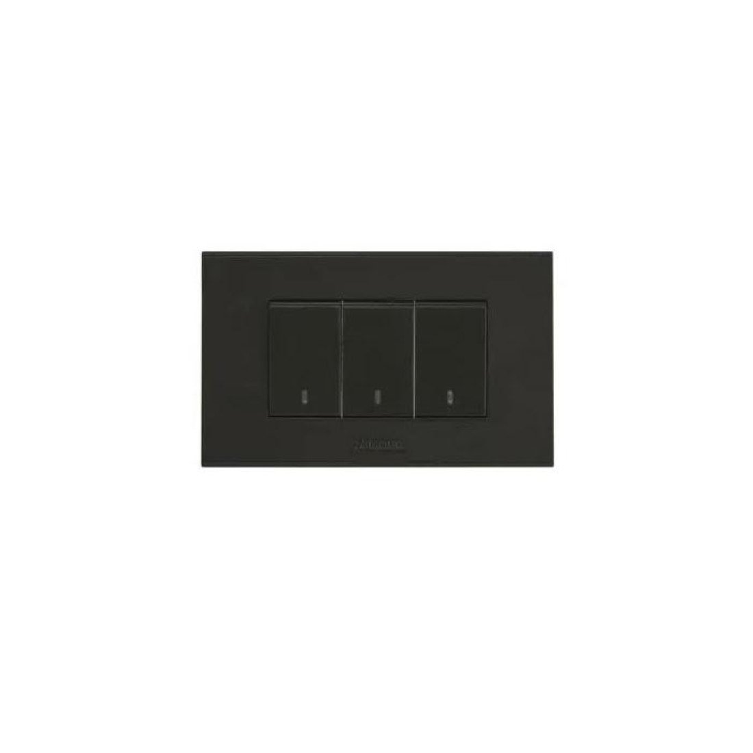Art Dna - Interruptor Triple 9/32 10a Grafito C3-p06