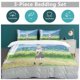 thumbnail image 5 of Natsume's Book of FriendsCartoon Collection 3-Piece Comforter Set, Personalized Bedding Decor for Kids And Teens Bed Sheets, 5 of 5