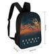 thumbnail image 2 of Nivel Secreto-theme Backpack, Campus style schoolbag Bookbag with Adjustable Shoulder Straps And Large Zip Compartment, Unisex Travel Bags., 2 of 6