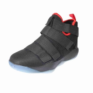 Zapatilla Negro/Rojo Vía Franca