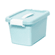thumbnail image 1 of Caja Organizadora Plastica 9lt Celeste Canasto Multiusos Wakeshome, 1 of 5