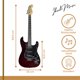 thumbnail image 2 of Guitarra Electrica Stratocaster Ibrah + Amplif + Accesorios Rojo, 2 of 9